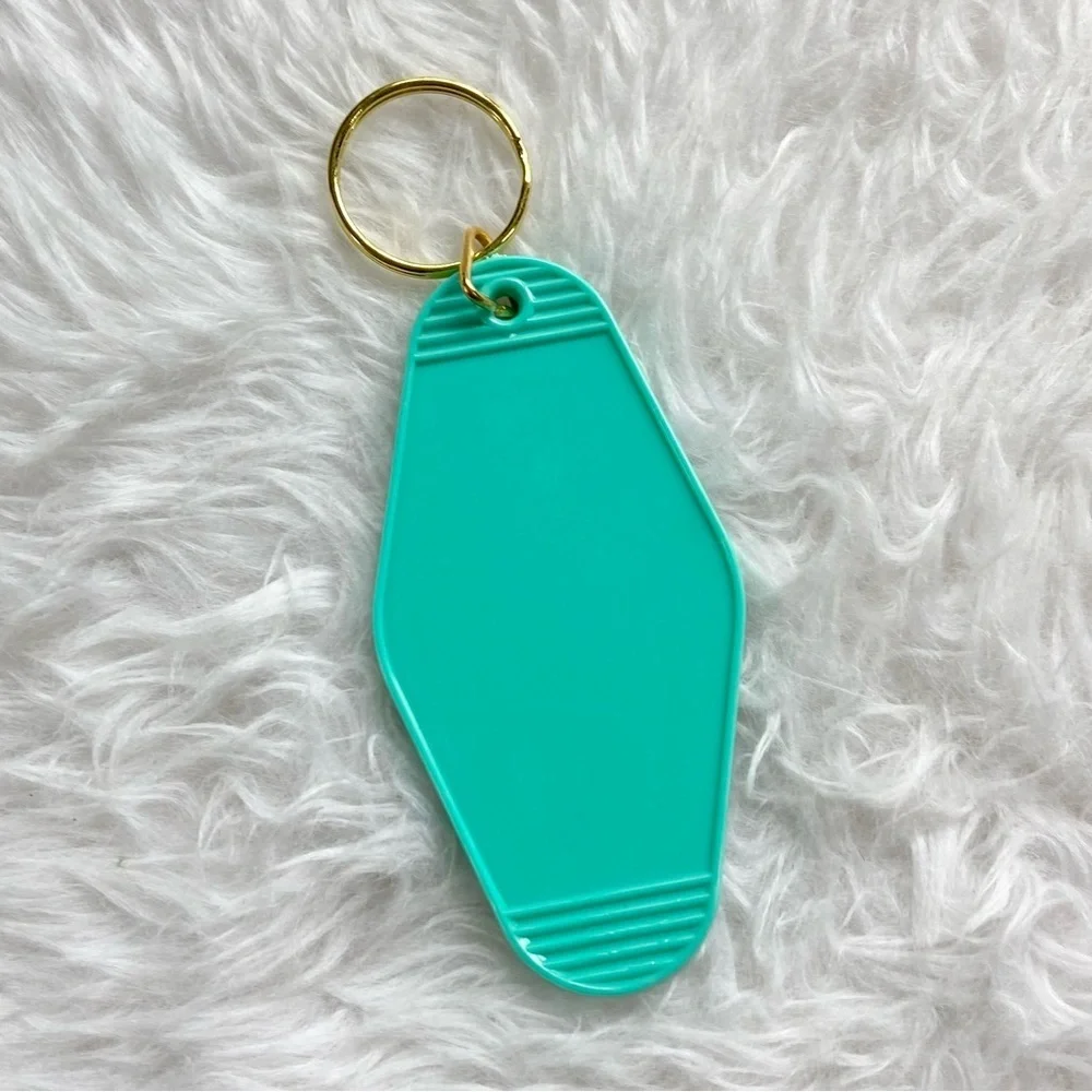 Retro Motel Keychain-I’d rather be at home
